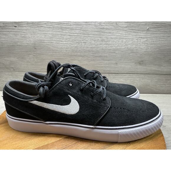 New No Box Nike SB Zoom Janoski OG+ Black And White Size 11.5 - Picture 1 of 7